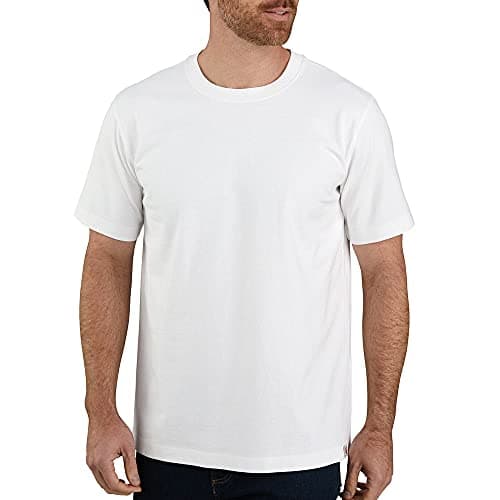 Image of Carhartt Men's Relaxed Fit Heavyweight Short-Sleeve T-Shirt, White, XL