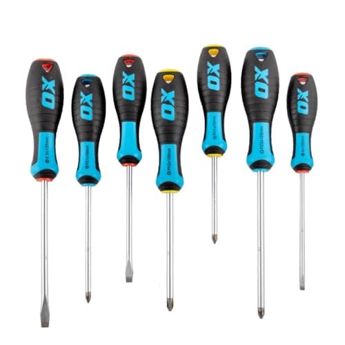Image of OX Pro 7 Piece Screwdriver Set - Card Display Box