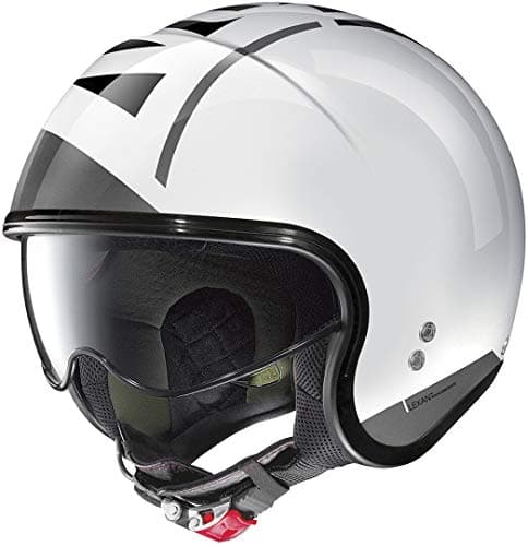 Image of Nolan N21 Avant-Garde Jet Helmet Metallic White S (56)