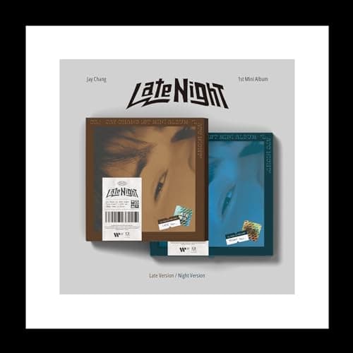 Image of Jay Chang Late Night 1st Mini Album CD+Folded Lyric Poster on Pack+Photobook+Photocard+Tracking Sealed Boys Planet (Random Version)