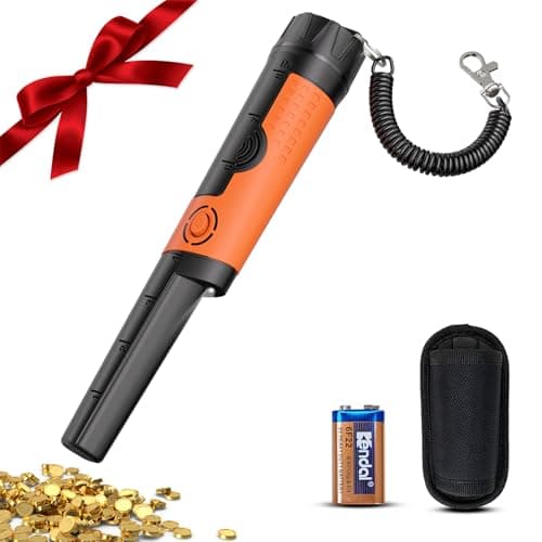 Image of SUNPOW Metal Detector Pinpointer for Adults & Kids - Waterproof Handheld Pin Pointer Wand - High Sensitivity 360° Detection - Easy to Use 2 Alert Modes - Treasure Pinpointing Finder Probe - OTMD12