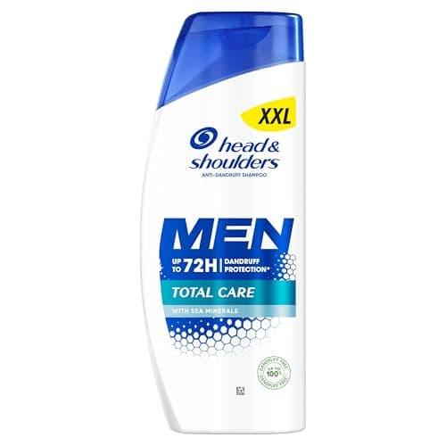 Image of Head & Shoulders Men Ultra Total Care Anti-Dandruff Shampoo 625ml. Works Against Dandruff, Oil and Itch from the 1st Wash. Up to 100% Dandruff Protection, Clinically Proven. Infused with Sea Minerals