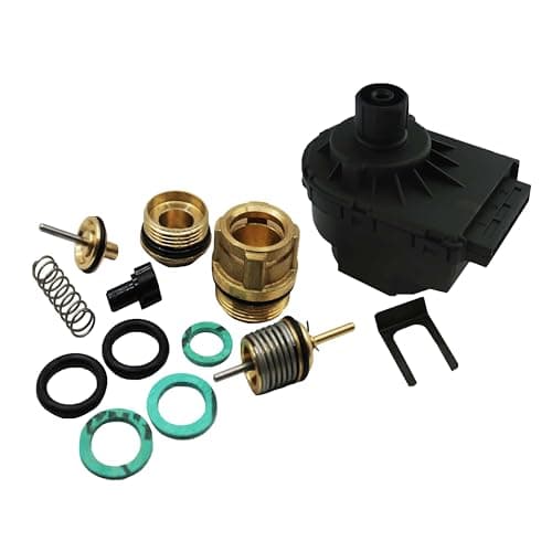 Image of HTS Boiler Cartridge with Motor Compatible with Ideal Logic Combi 24 30 35 & Logic Code Combi 26 33 36 Boiler Diverter Valve Cartridge 175668 with Motor 174813