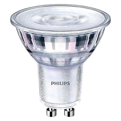Image of Philips CorePro LED GU10 Spotlights 4W (50W Halogen Replacement), 4000K Cool White, Dimmable LED Bulbs, 36° Beam Angle, Energy Efficient Downlights, Long Life, UK Fitting - Pack of 10