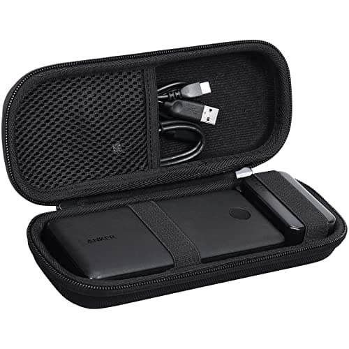 Image of khanka Hard Travel Case Replacement for Anker Portable Charger 313 Power Bank (PowerCore Slim 10K) 10000mAh Battery Pack, Case Only