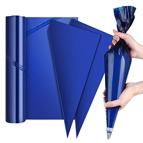 Image of ELECLAND 30 Pcs 21 Inch Disposable Piping Bags Extra Large Thicken Pastry Bags Icing Piping Bags for Cookies Cupcakes Dessert Cakes Decorating