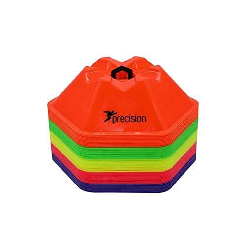 Image of Precision Unisex' s Pro Hx Saucer Cones Set of 50 Training, Assorted, One Size