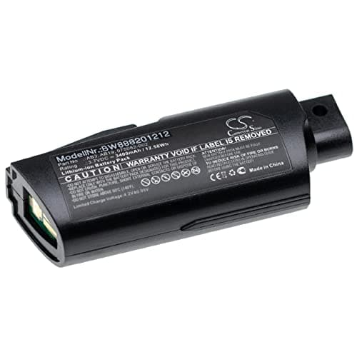 Image of vhbw Battery replacement for Intermec 075082-002, AB19, AB3 for Barcode Scanner POS (3400mAh, 3.7V, Li-Ion)
