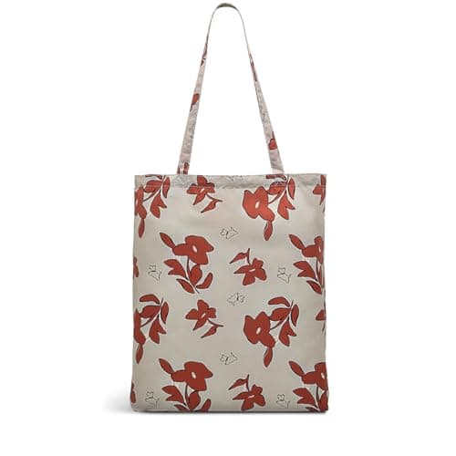 Image of RADLEY London Womens Bloom and Grow - Responsible - Foldaway Shoulder Tote Bag in Pumice Grey