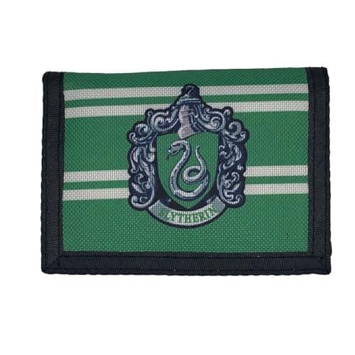 Image of Harry Potter Slytherin Nylon Trifold Wallet