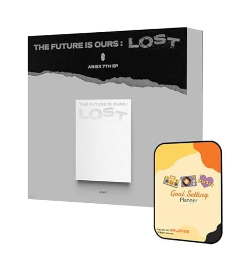 Image of AB6IX THE FUTURE IS OURS : LOST Album [LIGHT Ver.]+Pre Order Benefits+BolsVos Exclusive K-POP Inspired Digital Merches (Goal Setting Planner, Sticker Pack)