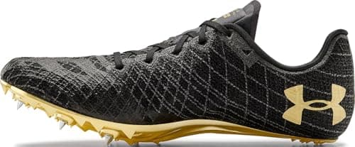 Image of Under Armour - Unisex-Adult Sprint Pro 3 Track Spikes Shoes, Color Black (003), Size: 3 UK