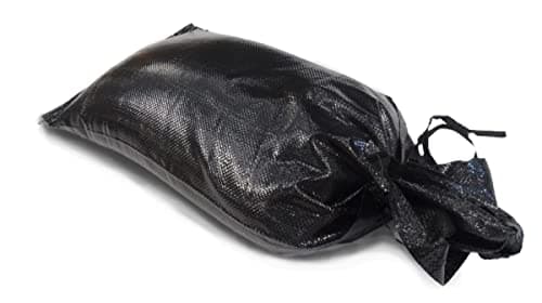Image of sackmaker FLOOD DEFENCE Heavy Duty Sandbags - White, Black & Yellow - UV Protected - Unfilled - Industrial Grade with Sunlight Protection