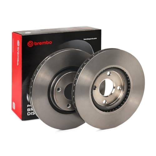 Image of Brembo 09.D050.11 Front Brake Discs 2 Pieces Pair 300mm Diameter Vented Braking