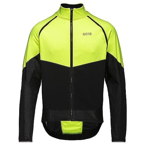 Image of GOREWEAR Phantom WINDSTOPPER Jacket Mens, Neon Yellow / Black, M