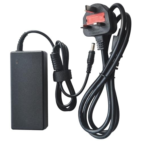Image of Double Dragon Power Adapter | 60W 24V 3.25A Power Supply | Replacement for Zebra 105934-053 | For Zebra Thermal Label Printers GK420D, GK420T, GK430D, GX420D, GX430T, GT800, ZD410D, ZD421D | UK