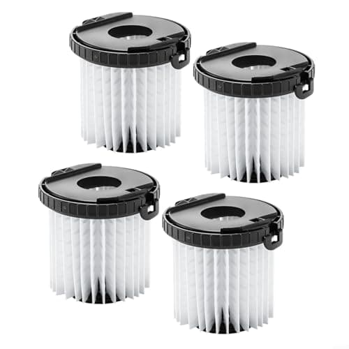 Image of Emiif Filters for KARCHER for VC 5, for VC 5 Cordless, for VC 5 Premium Vacuum Cleaner, Compatible Devices: 1.349-100.0, 1.349-300.0(4 PACK)