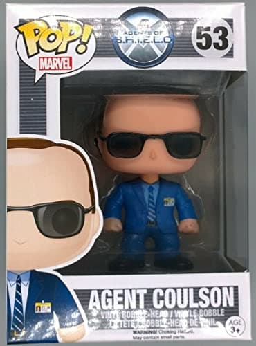 Image of FunKo POP Marvel: S.H.I.E.L.D - Agent Coulson Toy Figure