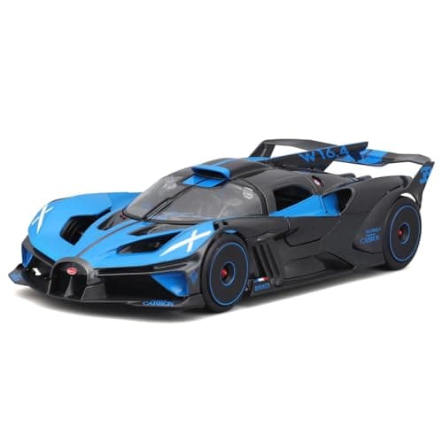 Image of Maisto BUGATTI BOLIDE Super Car - 1:24 Scale - Incredibly Detailed Die-Cast Replica Collectible Model, Blue
