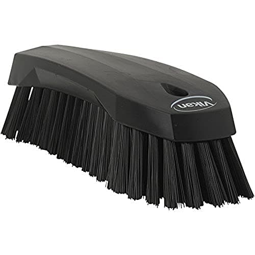 Image of Hand Brush L, 200 mm, Hard, Black