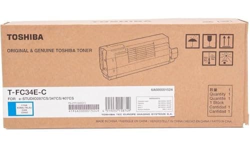 Image of Toshiba 6A000001524 - T-FC34EC Cyan Toner