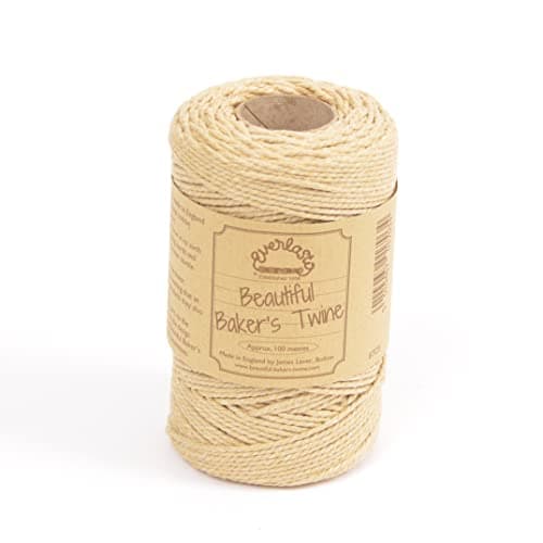 Image of 100m - Everlasto 'Solid' Beautiful Baker's Cotton Craft Twine (2mm approx) (BLONDE)