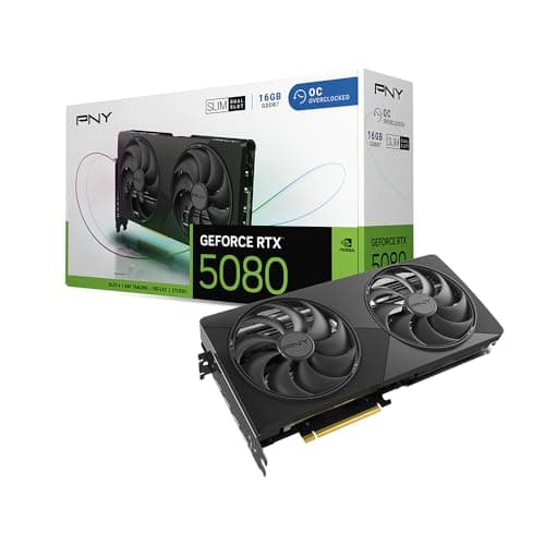 Image of PNY GeForce RTX™ 5080 16GB Slim OC, Dual-Fan, 2-Slot Graphics Card