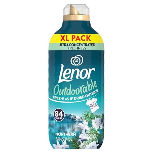 Image of Lenor Outdoorable Fabric Conditioner 84 Washes, 1.176l, Northern Solstice, Ultra Concentrated Freshness