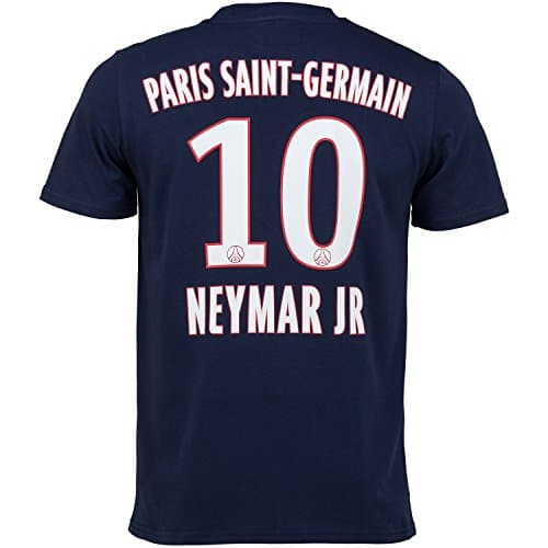 Image of PSG t-shirt - Neymar Jr - official Paris Saint Germain collection - for boys, boys, blue, 10 Years