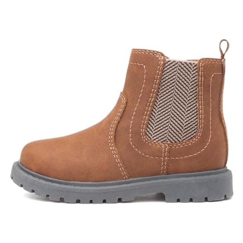 Image of Walkright Jim Boys Tan Chelsea Boot - Size 8 Child UK - Brown