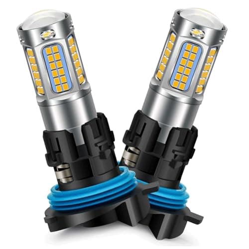 Image of SOFOC HP24W LED Headlight Bulb Warm White 12V 24V 10-30V AC/DC Focused & Flood Light Design for Daytime Running Light Position Light Replacement 2Pcs