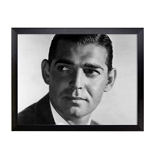 Image of Lap Tray with Cushion | Clark Gable Head Shot | Padded Bean Bag Cushion | For Eating, Working, Crafting, Laptop | Portable Table Desk