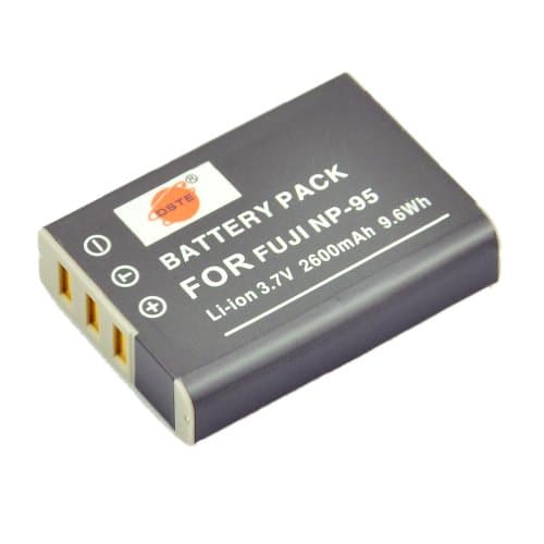 Image of DSTE® NP-95 Rechargeable Li-ion Battery for Fujifilm FinePix F30, FinePix F31fd, FinePix Real 3D W1, FinePix X100, FinePix X30, FinePix X100T, FinePix X100LE, FinePix X100S, X-S1 and Compatible with RICOH DB-90, GXR, GXR Mount A12, GXR P10 Digatal Camera