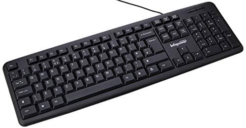 Image of Infapower Full Size Wired Keyboard, Black