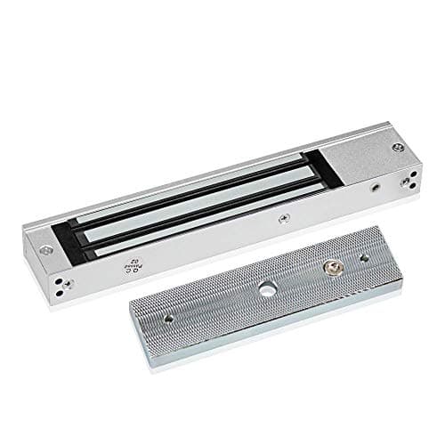 Image of Electronic Magnetic Lock,Electric Door Lock DC12V Single Door electromagnetic Lock Fail Safe Maglock for Door Entry System (280kg-Waterproof Surface Mount)