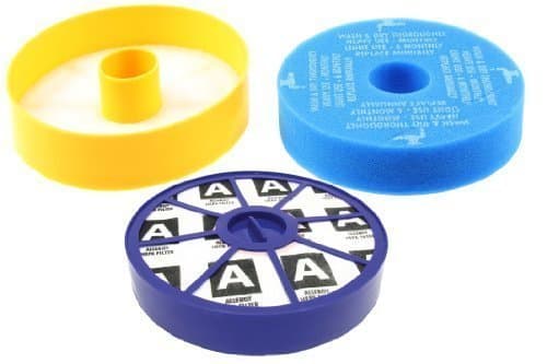 Image of First4spares - Front & Rear Vacuum Cleaner Motor Filter Kit Washable Anti-Allergy HEPA for Dyson DC19 DC20 DC29