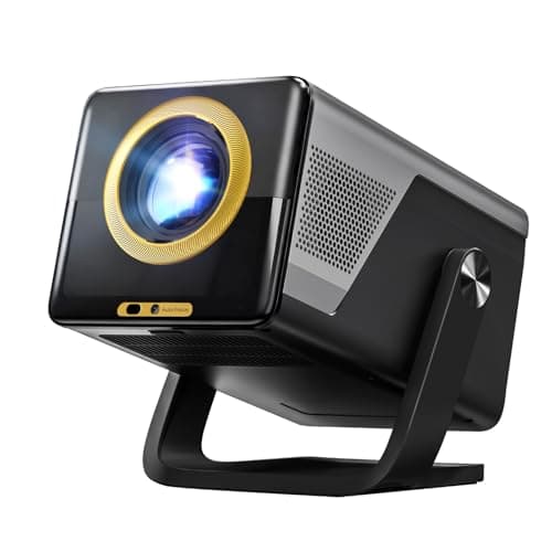 Image of [2000 ANSI Daylight Visible] Native 1080P Smart Video Projector 4K 8K Input, Android 14 Projecteur Portatif with HiFi Sound, Auto Focus & Keystone, WiFi Bluetooth Home Theater for iPhone/Netflix X7