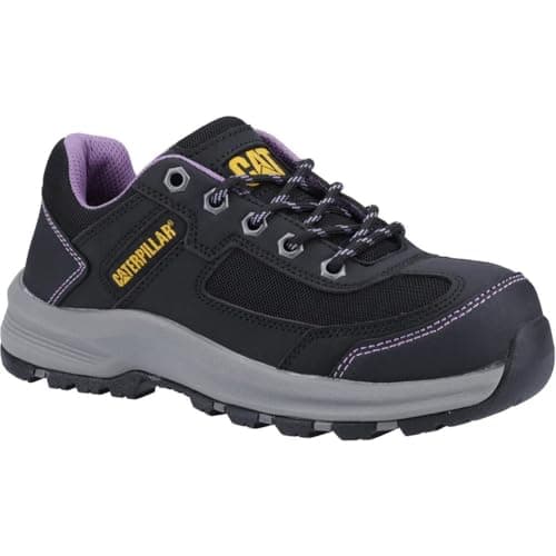 Image of Caterpillar Female Elmore Work Shoe, Black, 3