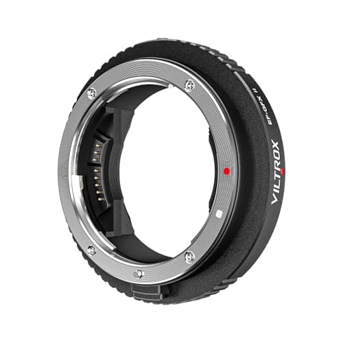 Image of VILTROX EF-GFXII Auto Focus Lens Mount Adapter Converter with Aperture Control, EXIF Transmitting Compatible with Canon EOS EF/EF-S Lens to Fujifilm G-Mount GFX Cameras GFX 100 50S 50R
