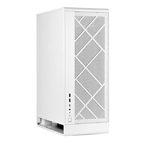 Image of SilverStone Technology ALTA G1M, White, Micro-ATX tower with stack effect design, 180mm x 1 Air Penetrator fan included, SST-ALG1MW
