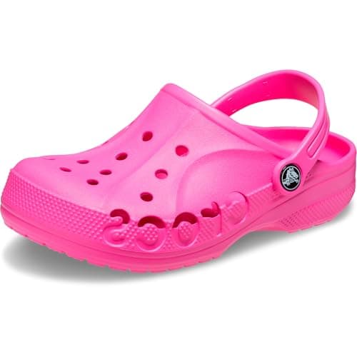 Image of Crocs Unisex Kids Baya Clog K Clog, Electric Pink, J4 UK