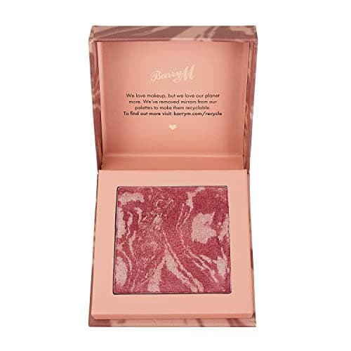 Image of Barry M Heatwave Baked Marbled Blush in Shade Coral Sunray