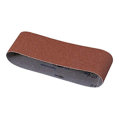 Image of Dewalt Sanding Belts, 100 x 610mm, Grit Size 80, Pack QTY 10 DT3672-QZ, red