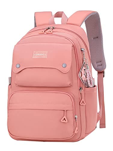 Image of SellerFun Teen Girls Casual Backpack High Middle School Daypack Women Daily Travel Laptop Bag(A Pink,29 Liters)