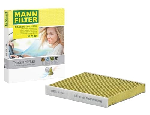 Image of MANN-FILTER FP 26 021 Cabin Air Filter - FreciousPlus Biofunctional Pollen Filter - for Cars + Transporters