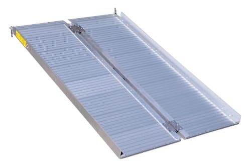 Image of Aidapt Lightweight 3ft Folding Ramp.Durable Aluminium,Portable,Carry Handle,No Tools Required,Threshold,Kerbs,Wheelchair,Scooter,Disability,Easy to store