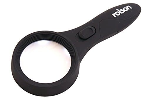 Image of Rolson 60328 6 Mini LED Magnifying Glass