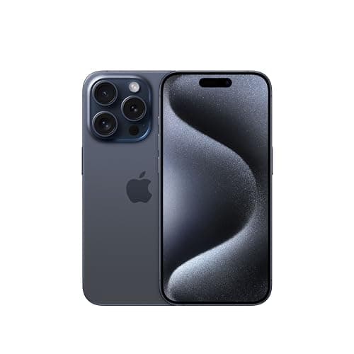 Image of Apple iPhone 15 Pro, 256GB - Titanium Blue (Refurbished)