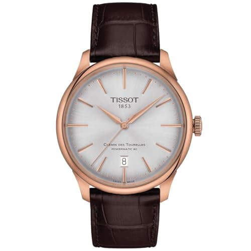 Image of Tissot Men Analogue Automatic Watch Chemin Des Tourelles Powermatic 80 Swiss Made