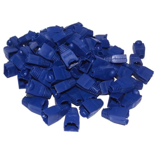 Image of kenable Boot for RJ45 Ethernet Network Cables BLUE [100 Pack]